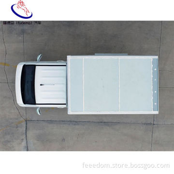 Piccolo furgone arancione x2 furgone elettrico Nuovi camion energetici